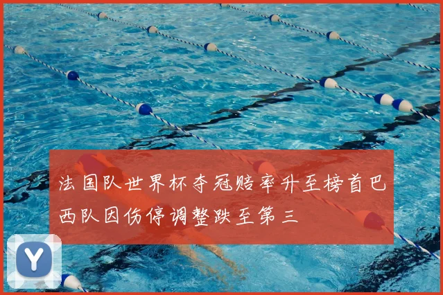 法国队世界杯夺冠赔率升至榜首巴西队因伤停调整跌至第三
